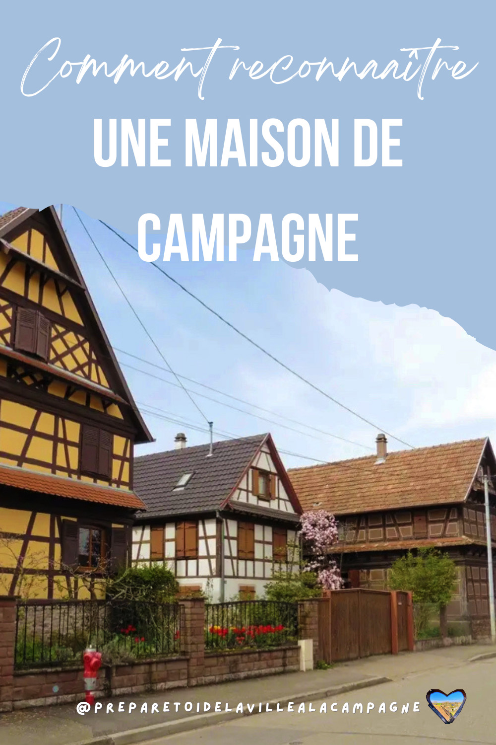 les maisons de campagne