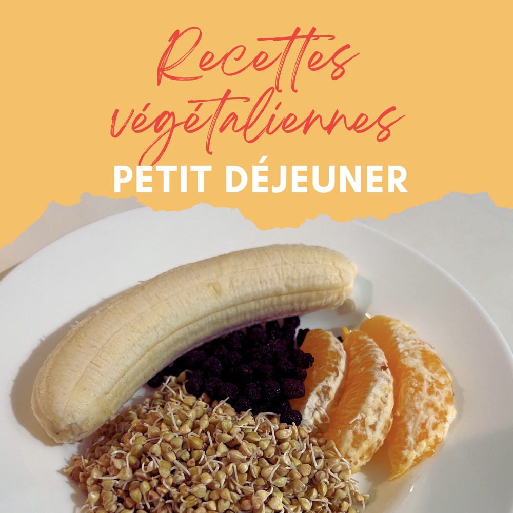 recettes vegetaliennes du petit dejeuner